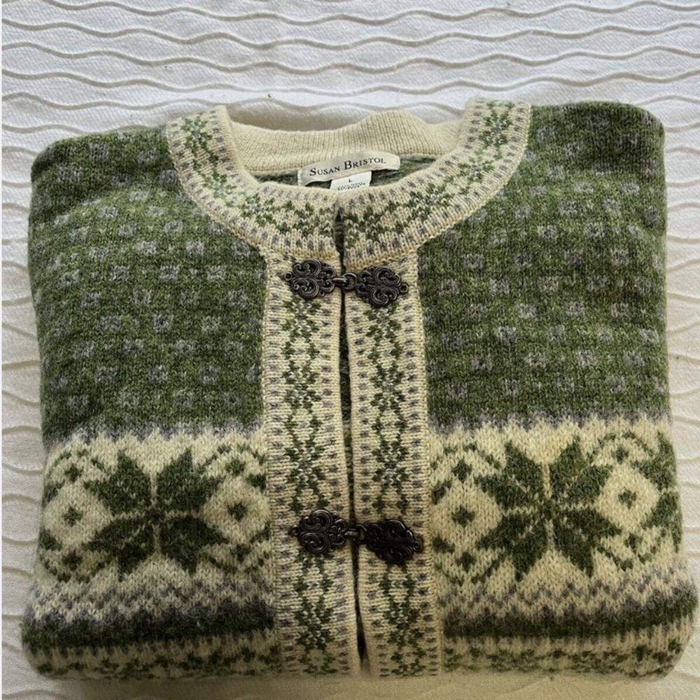 Vintage Susan Bristol L Cardigan